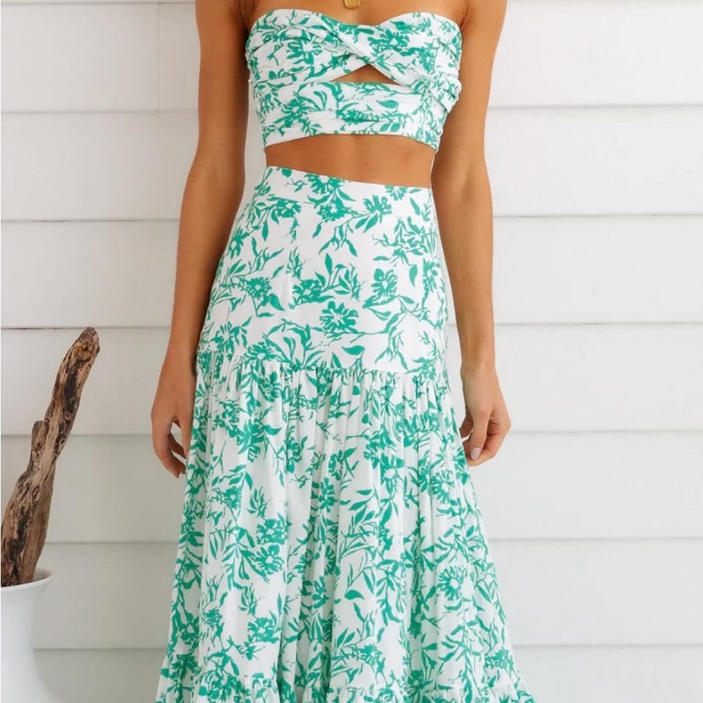 Runaway Ayla Maxi Skirt and Top